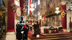 Un momento della messa celebrata da mons. Tremolada - Foto Marco Ortogni/Neg © www.giornaledibrescia.it