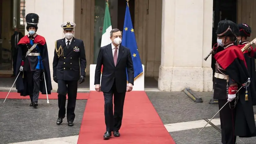 Mario Draghi -Foto Ansa  © www.giornaledibrescia.it
