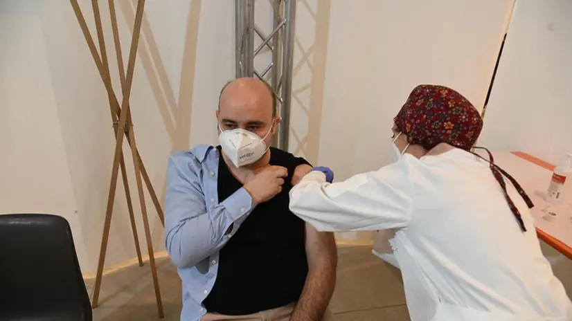 Vaccinazione anti-Covid - Foto Gabriele Strada /Neg © www.giornaledibrescia.it