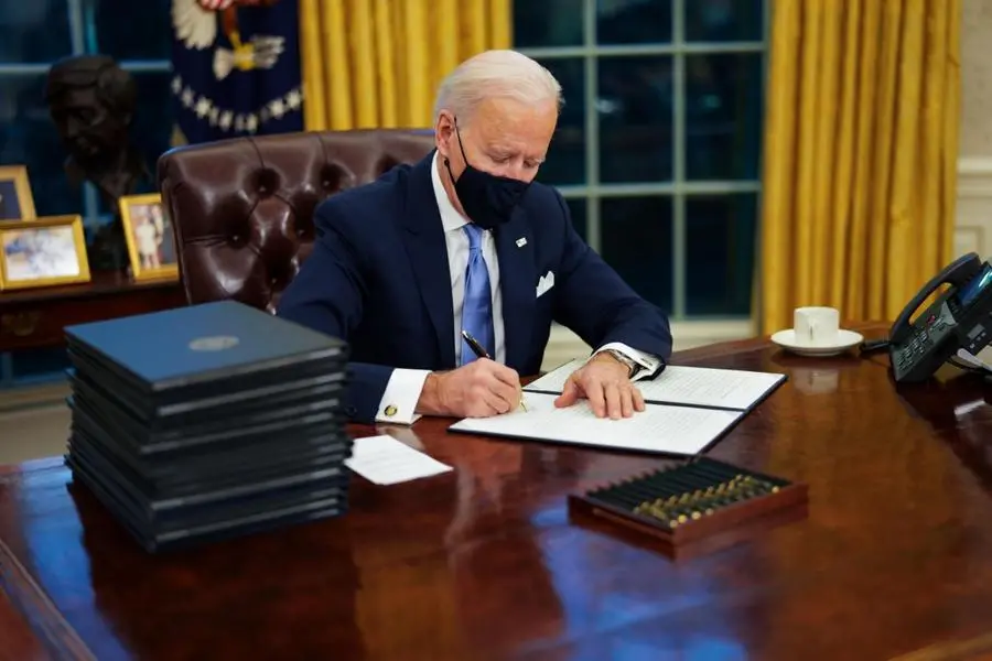 Joe Biden, il giuramento e l'ingresso alla Casa Bianca