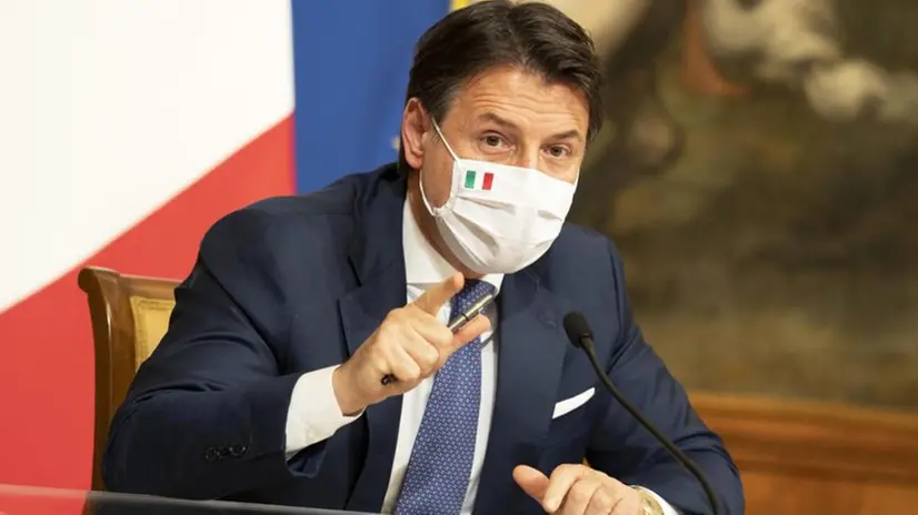 Il presidente del Consiglio, Giuseppe Conte - Foto Ansa © www.giornaledibrescia.it