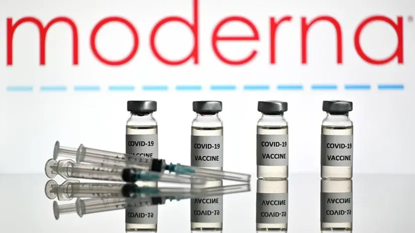 Il vaccino contro il Covid di Moderna - Foto Afp/Justin Tallis © www.giornaledibrescia.it