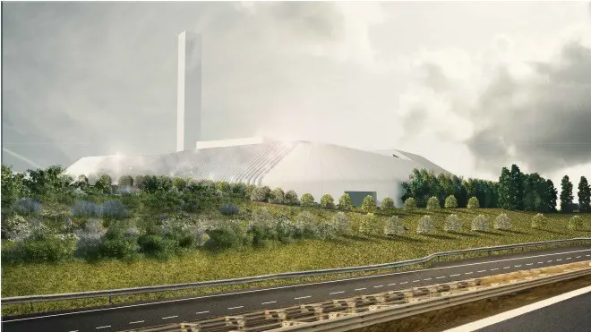 Il progetto del nuovo Termoutilizzatore è stato realizzato dallo studio Crew - © www.giornaledibrescia.it