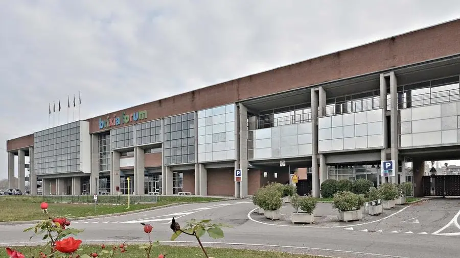 Brixia Forum. Il centro era già stato un punto di riferimento come centro tamponi nella prima ondata
