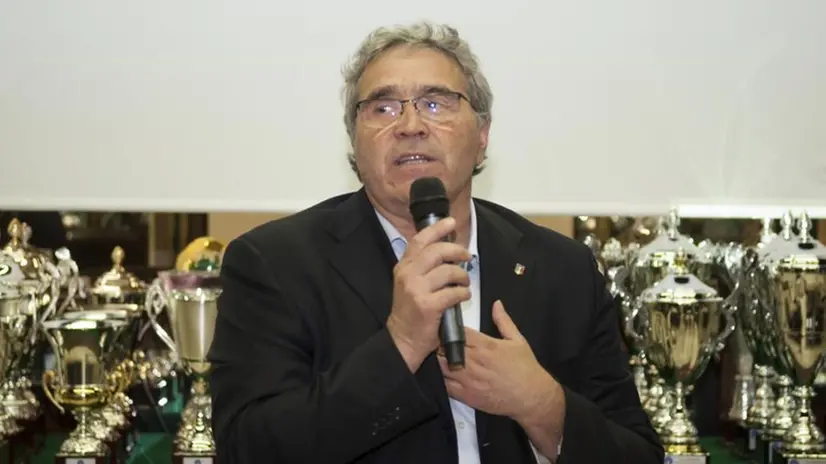 Il candidato presidente Alberto Pasquali