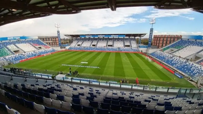 Mapei Stadium vuoto prima dell'ultima partita giocata dal Brescia contro il Sassuolo -  © www.giornaledibrescia.it