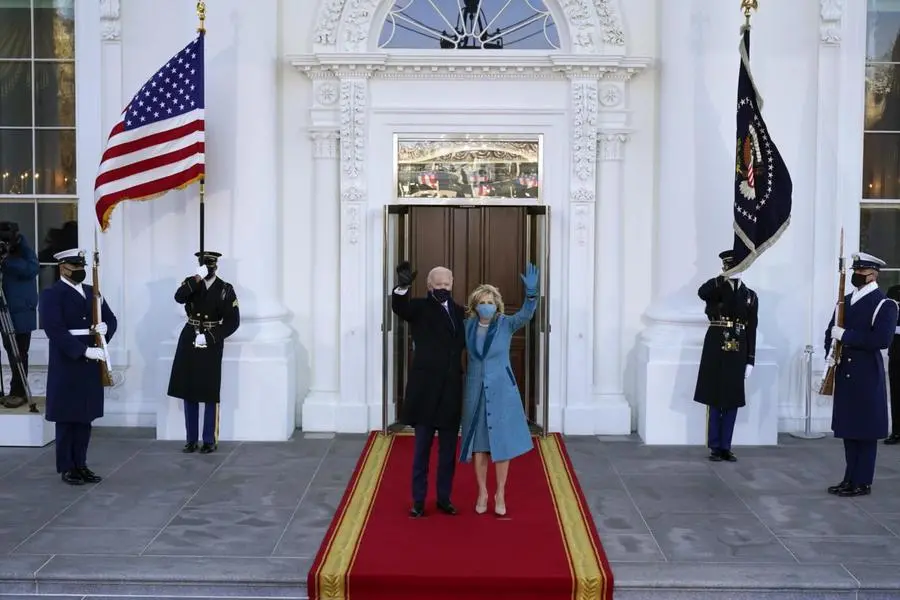 Joe Biden, il giuramento e l'ingresso alla Casa Bianca