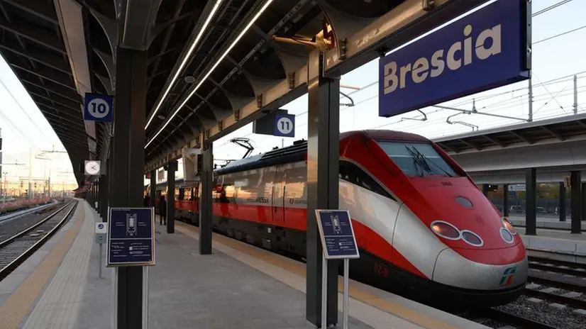 Il Frecciarossa delle 17.45 è ricomparso negli orari di febbraio - © www.giornaledibrescia.it