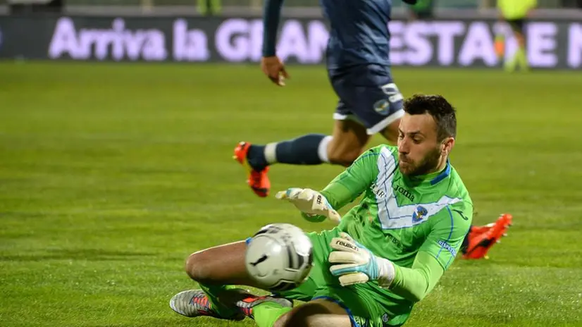 Michele Arcari è stato votato come miglior portiere del Brescia degli ultimi 20 anni - Foto Newreporter @ www.giornaledibrescia.it