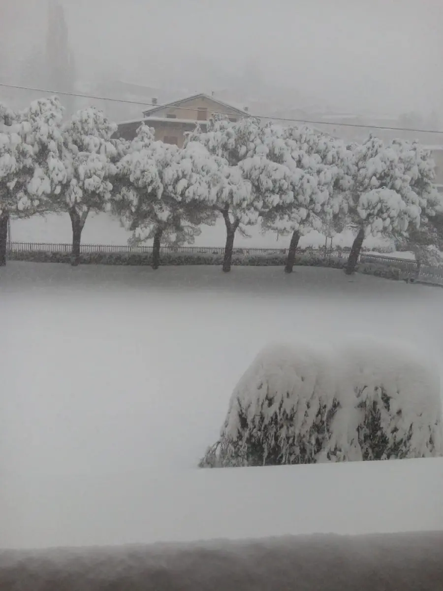 Neve nel Bresciano