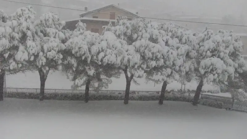Neve nel Bresciano