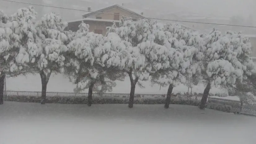 Neve nel Bresciano