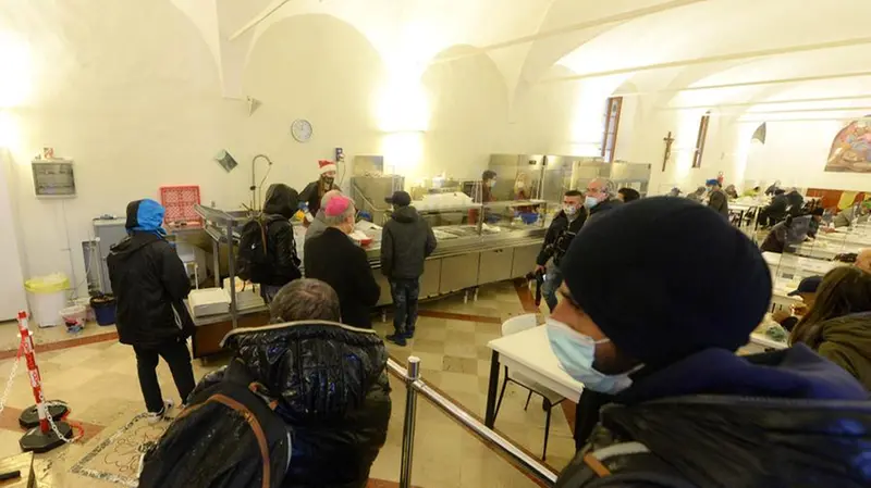 Natale 2020 alla mensa Menni