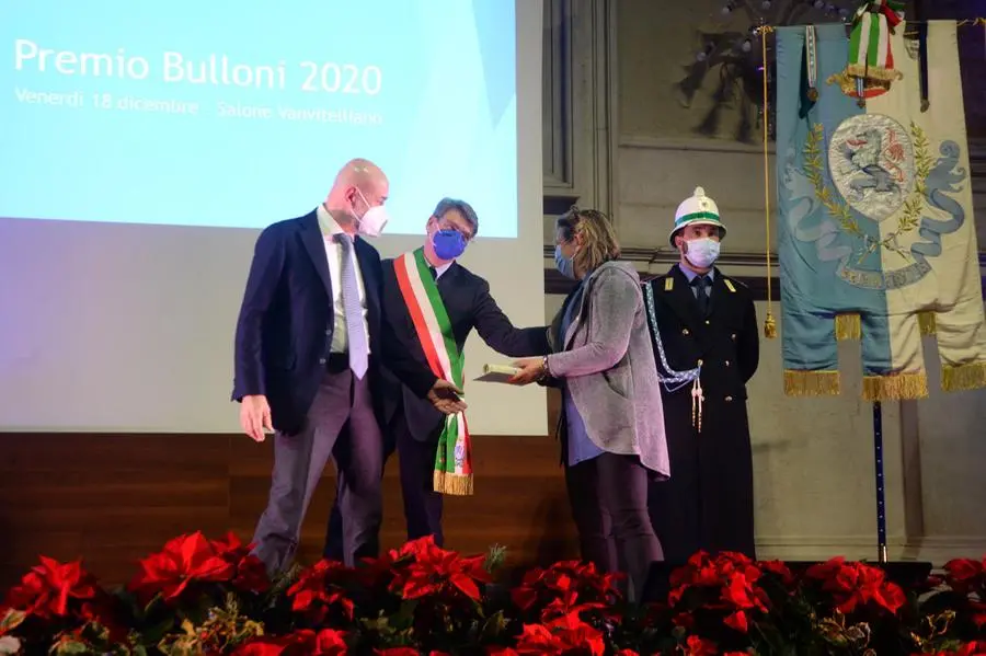 La cerimonia del Premio Bulloni