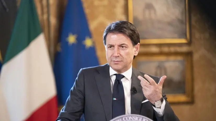 Il presidente del Consiglio, Giuseppe Conte - Foto Ansa © www.giornaledibrescia.it