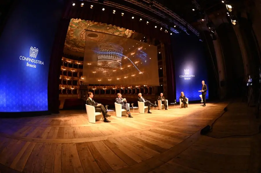 L'assemblea di Confindustria Brescia al Teatro Grande