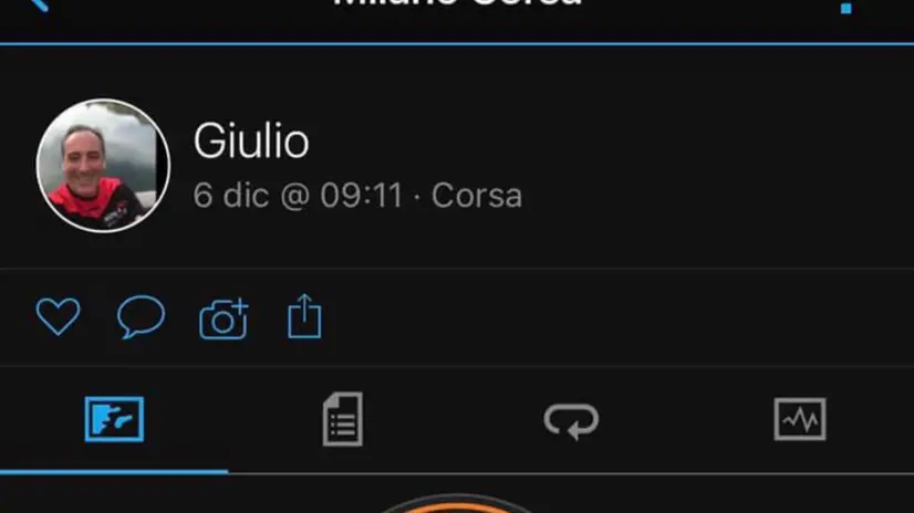 Scatti e screenshot pubblicati dall'assessore