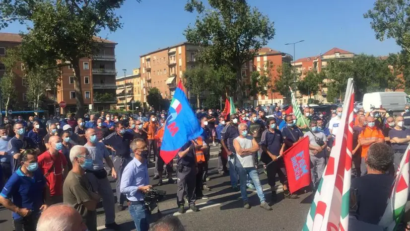 Sciopero all'Iveco