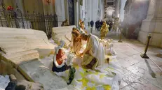 La messa di Natale celebrata nel 2019 in Duomo, a Brescia - Foto © www.giornaledibrescia.it