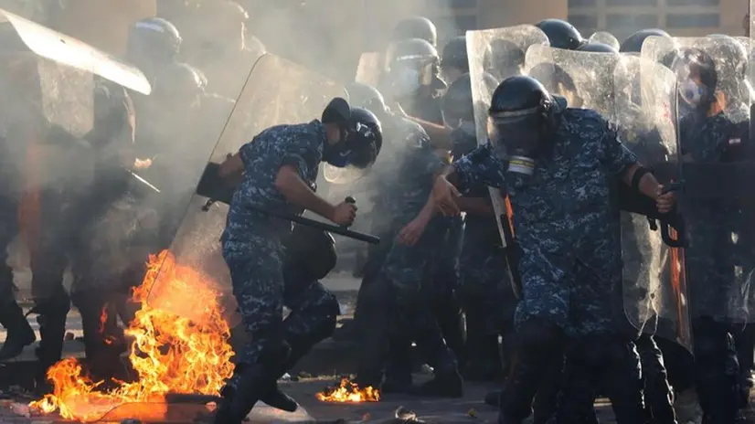 Scontri e proteste a Beirut