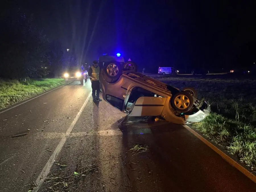 L'auto incidentata