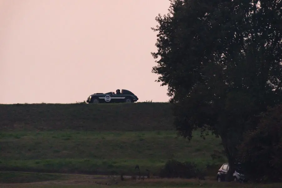 Tramonto sulla Mille Miglia