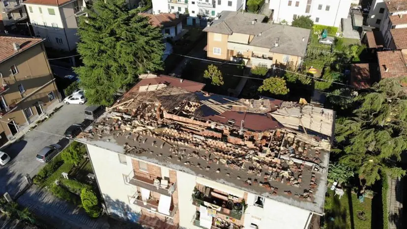 I danni del violento temporale