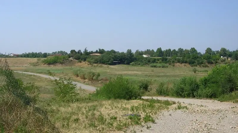 Uno scorcio dell’ex cava Inferno a Ghedi