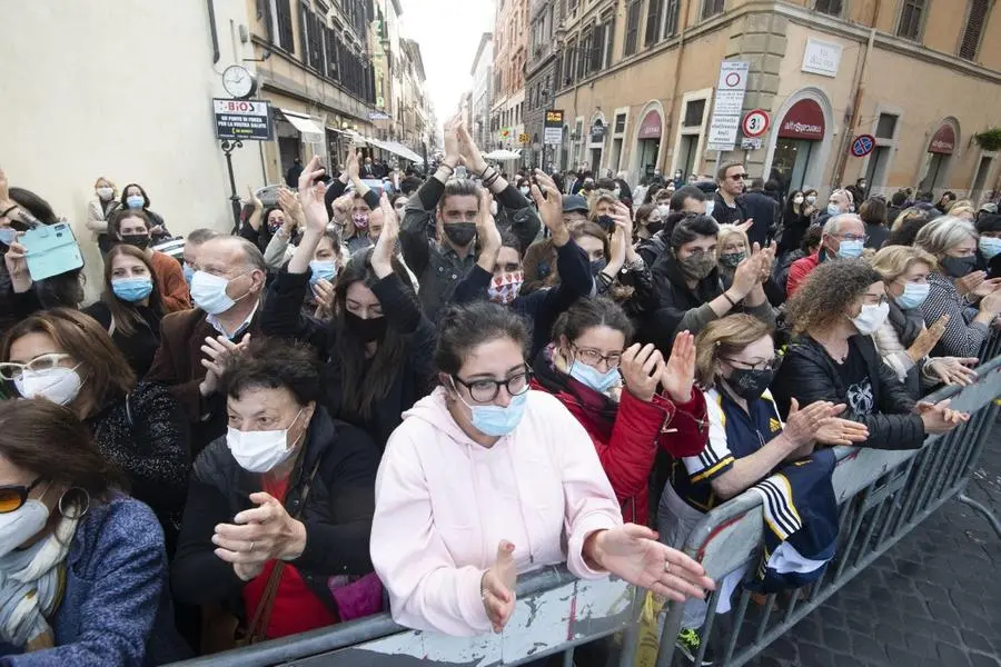 I funerali di Gigi Proietti