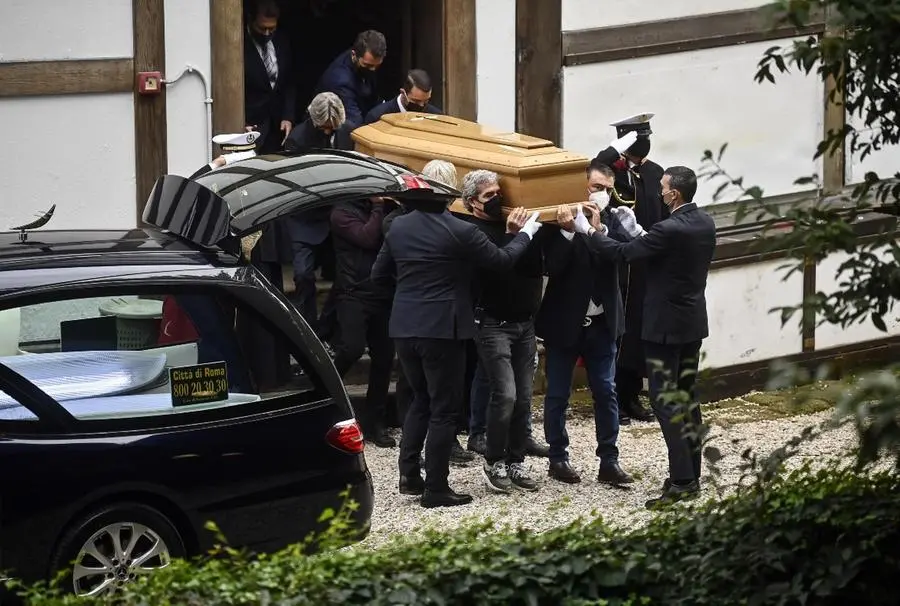 I funerali di Gigi Proietti
