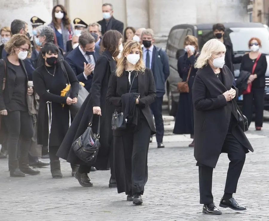 I funerali di Gigi Proietti