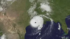 L'uragano visto dal satellite -  Foto © www.giornaledibrescia.it
