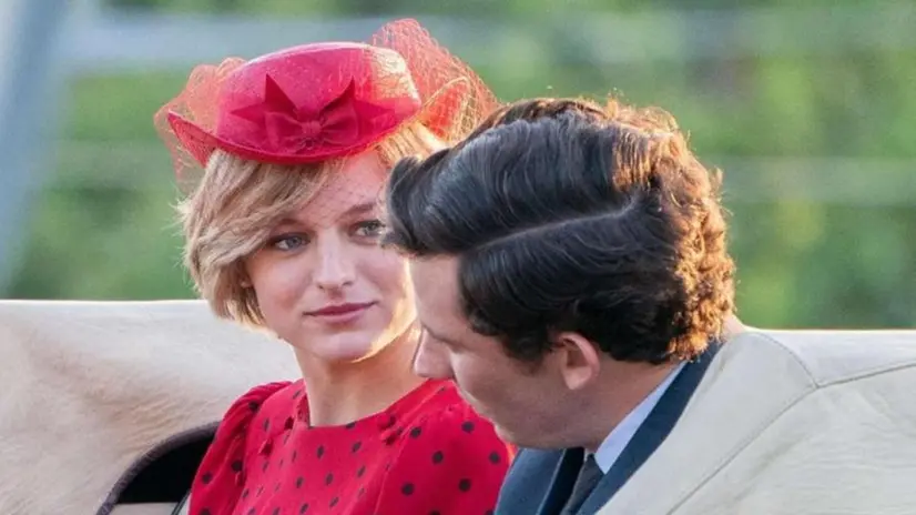 Alcune scene della quarta stagione di The Crown