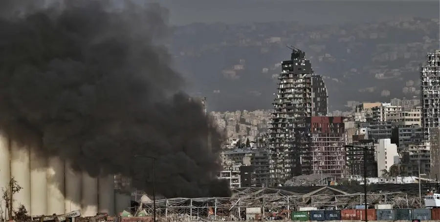Beirut devastata dalle esplosioni