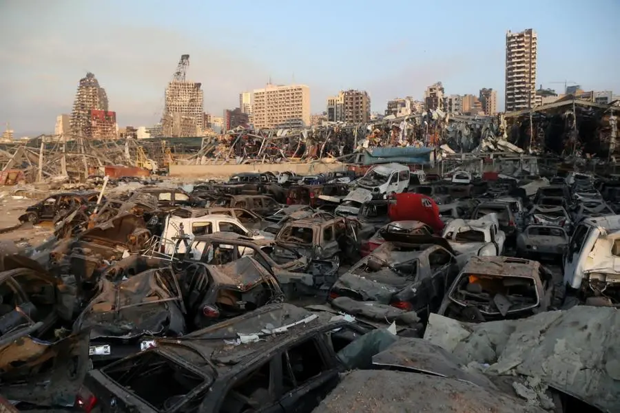 Beirut devastata dalle esplosioni