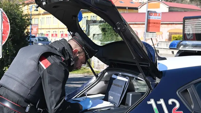 Una pattuglia dei carabinieri