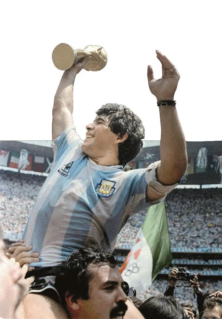 Diego Armando Maradona in 9 fotografie