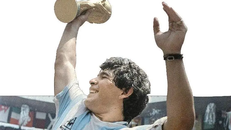 Diego Armando Maradona in 9 fotografie