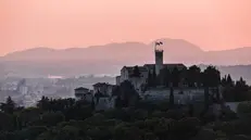 Il Castello di Brescia in uno scatto del lettore Roberto Ferrari - Foto Zoom © www.giornaledibrescia.it