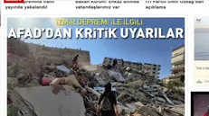 La homepage del sito della Cnn turca - © www.giornaledibrescia.it