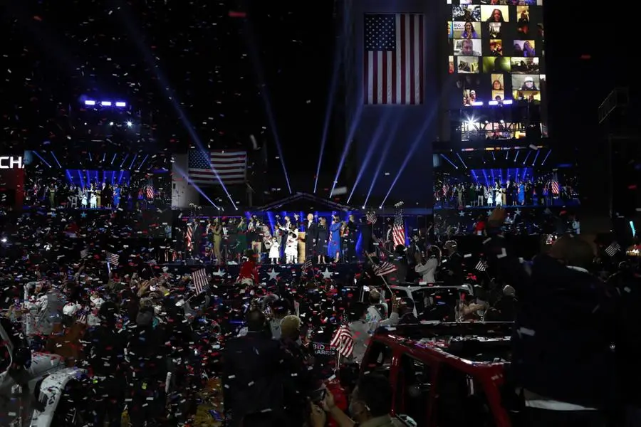 Joe Biden e Kamala Harris, il discorso della vittoria