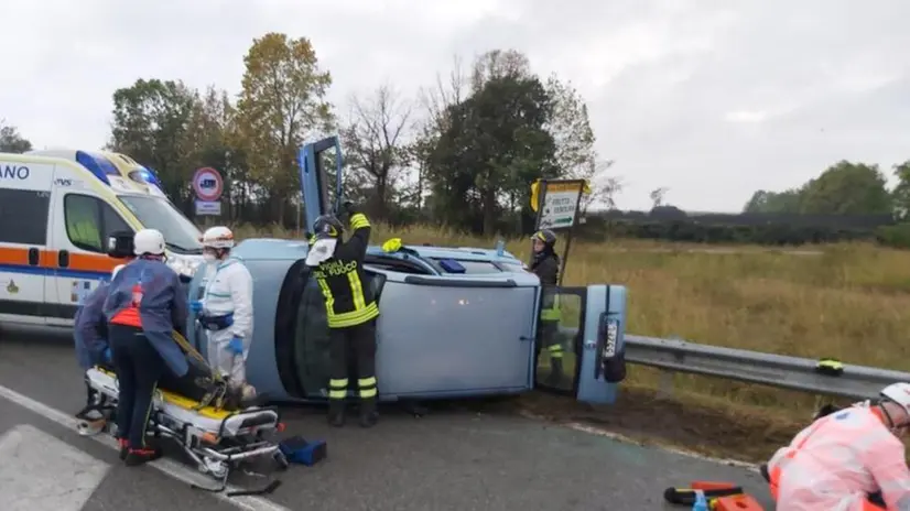 Calcinato, spavento per una coppia di anziani