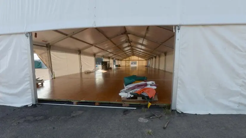 In via Morelli la struttura anti-Covid