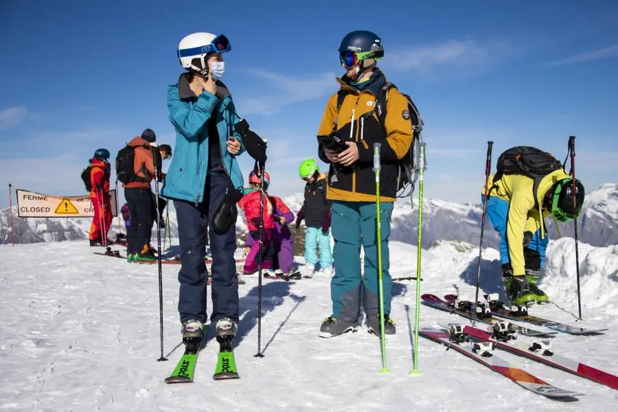 Sugli sci in Svizzera