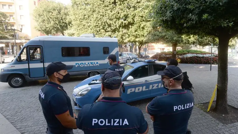 Ufficio mobile della Polizia in zona Stazione