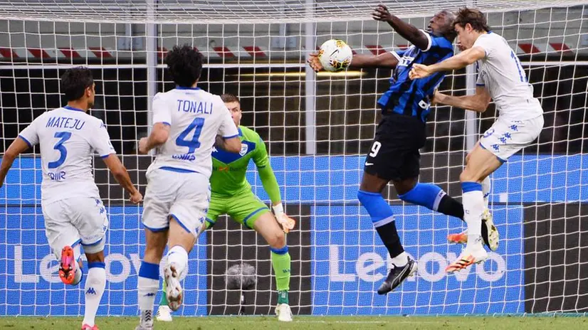 Il prepartita Inter - Brescia