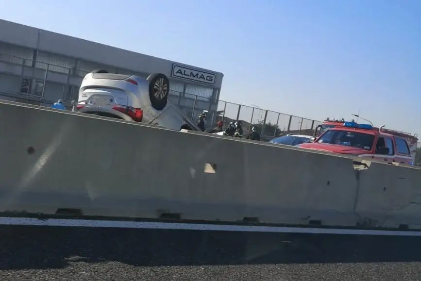 Incidente in tangenziale Sud