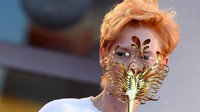 Tilda Swinton a Venezia