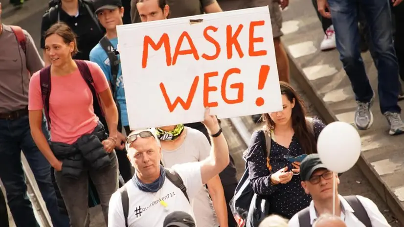 La protesta a Berlino