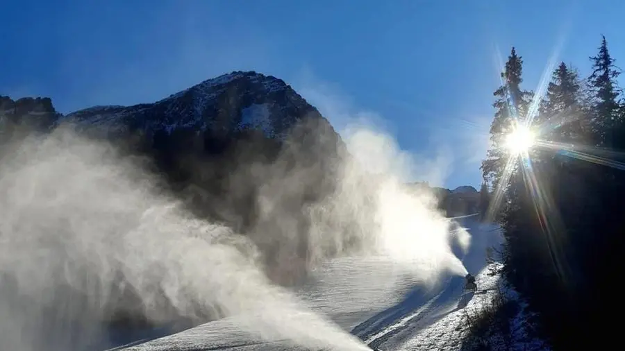 Neve artificiale - © www.giornaledibrescia.it